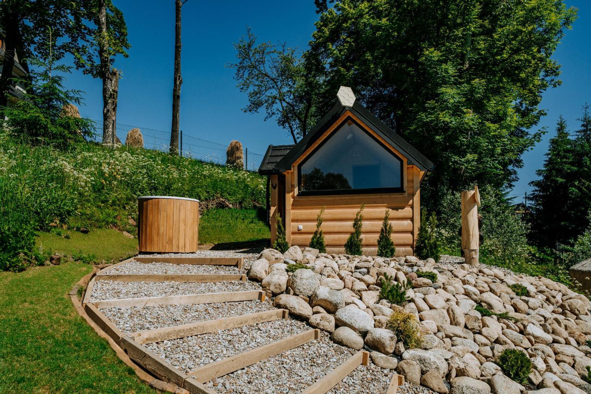 Jurta Na Wypasie - Luksusowy Namiot Z Widokiem Na Gory - Jacuzzi, Sauna, Split Ac, Private, Star View Zakopane Exterior photo