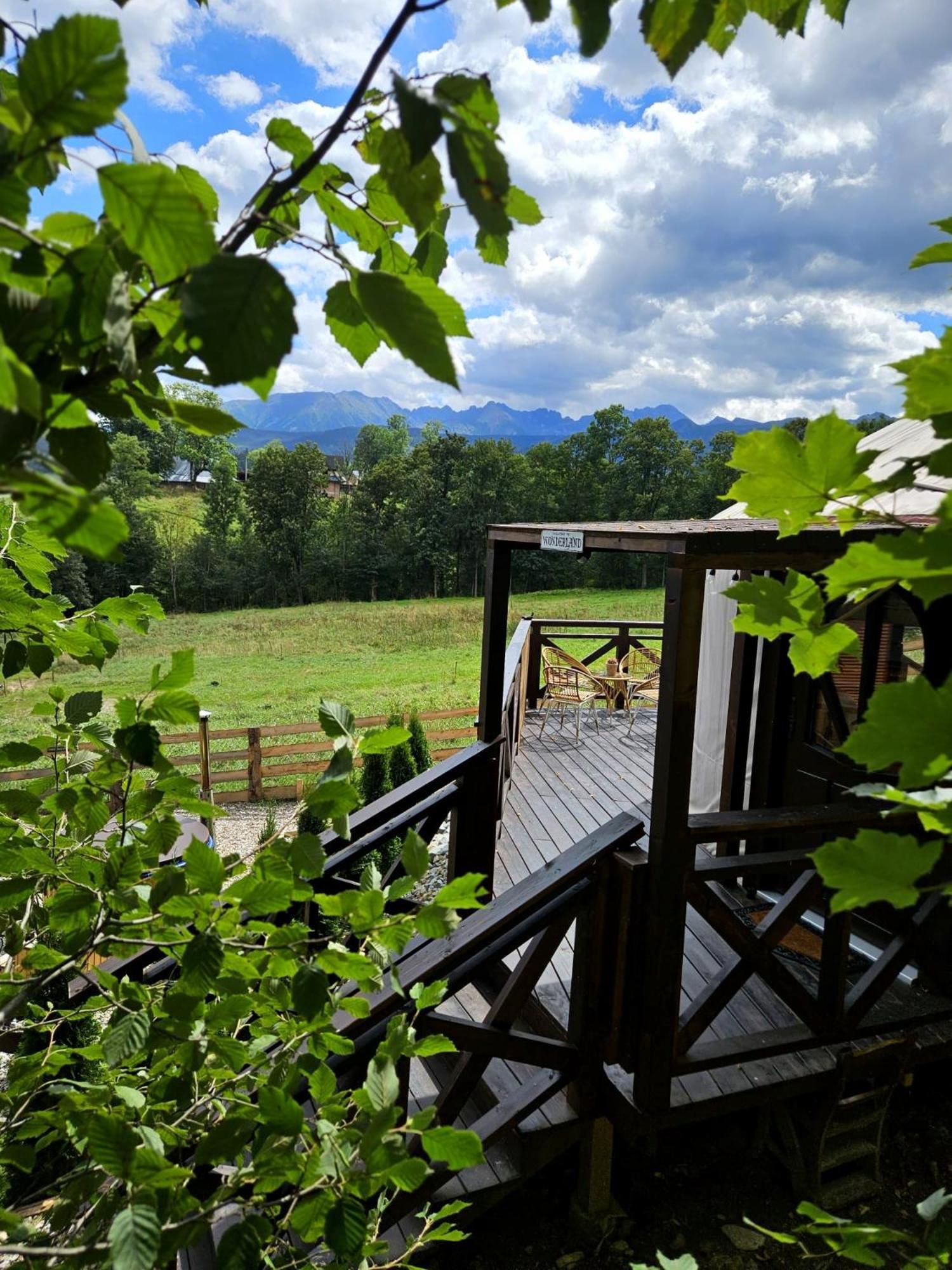 Jurta Na Wypasie - Luksusowy Namiot Z Widokiem Na Gory - Jacuzzi, Sauna, Split Ac, Private, Star View Zakopane Exterior photo
