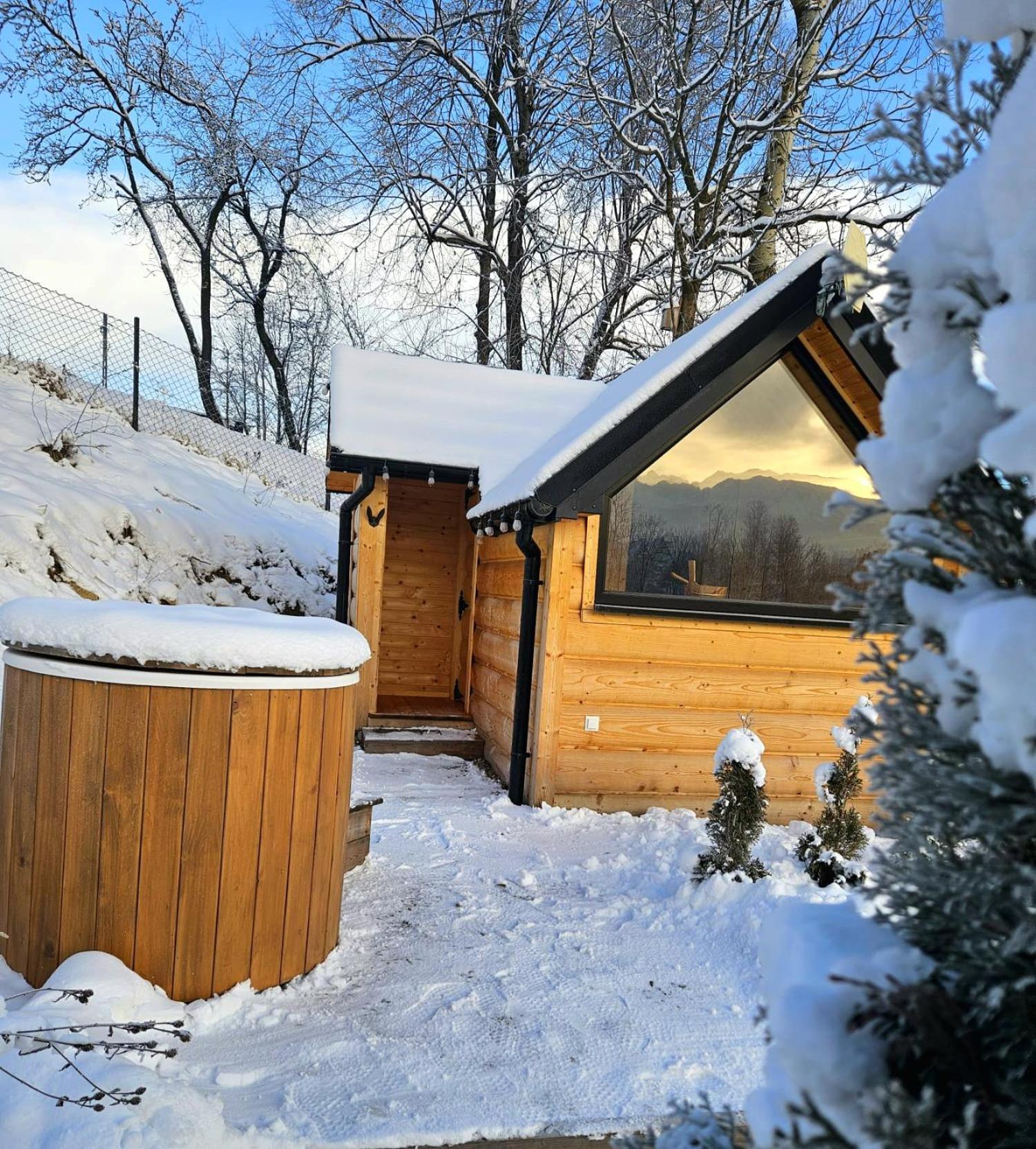 Jurta Na Wypasie - Luksusowy Namiot Z Widokiem Na Gory - Jacuzzi, Sauna, Split Ac, Private, Star View Zakopane Exterior photo